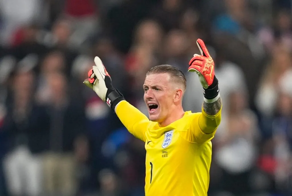 Jordan Pickford' title='Le onze potentiel de l'Angleterre pour la Coupe du monde 2026 : Pickford lance Foden