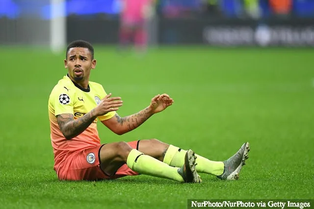 Manchester Citys Gabriel Jesus sender melding til Liverpool