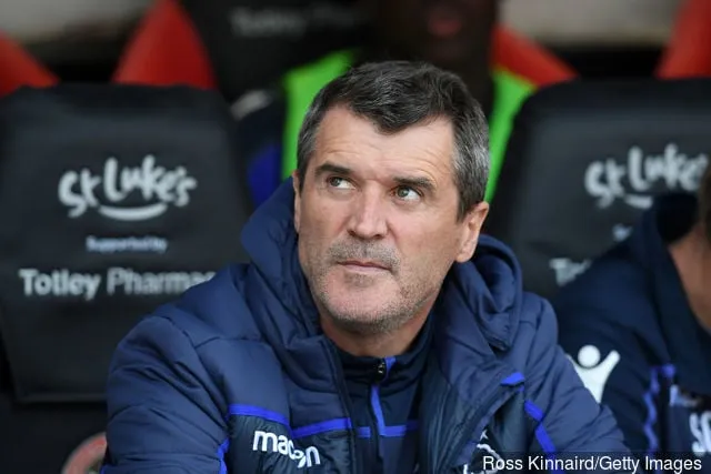 Roy Keane Assistant Manager for Nottingham Forest ser på før Sky Bet Championship-kampen mellom Sheffield United og Nottingham Forest på Bramall Lane 19. april 2019 i...' title='7 fotballspillere avvist for å være 'for små
