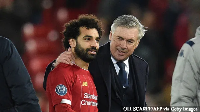 Napoli' title='Carlo Ancelotti osoittaa kunnioitusta 'mahtavalle' Liverpoolille Napoli-ottelun jälkeen