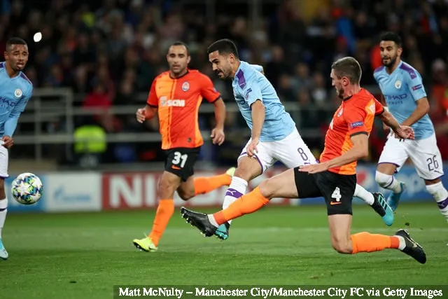 Ілкай Гюндоган з Манчэстэр Сіці забівае гол сваёй камандзе' title='Міка Рычардс вынес сумленны вердыкт на дысплеі Манчэстэр Сіці мінулай ноччу