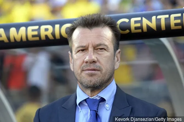 Brasilian manageri Dunga vuoden 2016 Copa America Centenario -lohkon B ottelussa Brasilian ja Ecuadorin välillä Rose Bowlissa 4. kesäkuuta 2016 Pasadenassa Kaliforniassa.' title='Viimeiset 7 maailmanmestaruuden voittajaa: missä he ovat nyt?