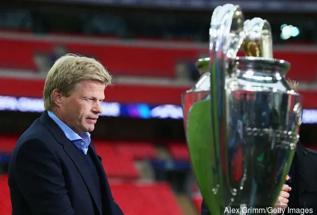 Ex-Bayern Münchenin maalivahti Oliver Kahn katselee FC Bayern Muenchenin harjoittelua ennen UEFA:n Mestarien liigan finaaliottelua Borussia Dortmundia vastaan ​​Wembley Stadiumilla...' title='7 parasta yksilösuoritusta MM-kisoissa