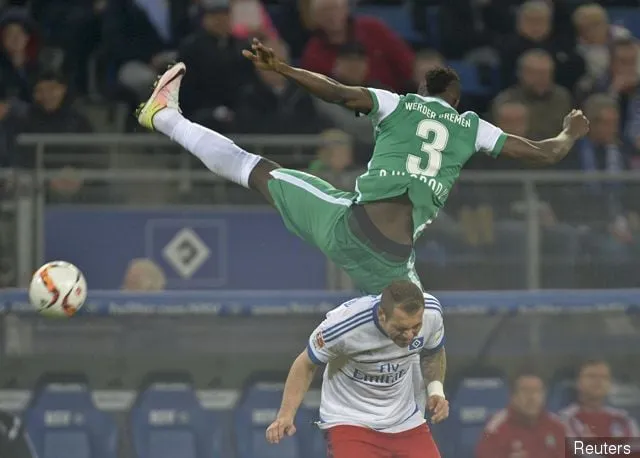 A Chelsea védője, Papy Djilobodji a Werder Bremen kölcsönadása alatt' title='Felejtsd el, hogy Kalas Boro helyett a Chelsea Papy Djilobodjit kellene szerződtetnie