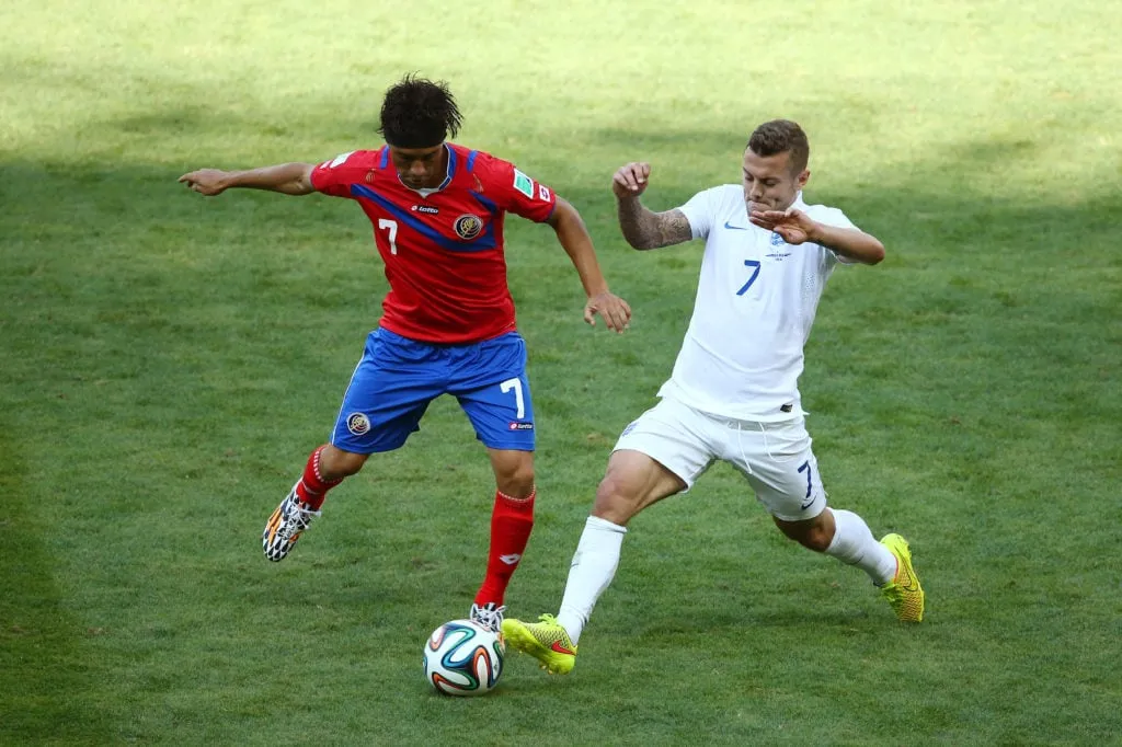 Costa Rica-Inghilterra: Gruppo D - Coppa del Mondo FIFA 2014, Brasile' title='Jack Grealish si unisce a David Beckham in Inghilterra