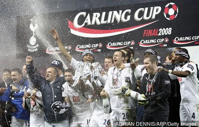 Дзе яны цяпер? Лаўка запасных 'Шпор' з трыумфальнага фіналу Кубка лігі 2008 года