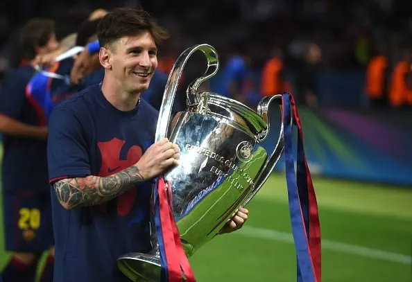 messi harry kane tottenham barcelona' title='Lionel Messi Barcelonan Mestarien liigan ennätys lähestyy PSG UCL -debyyttiä