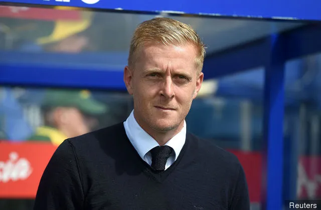 Leeds Unitedin manageri Garry Monk' title='Shaun Derry ei yllättynyt Leeds Unitedin muodosta, ja Garry Monk vie heidät Valioliigaan