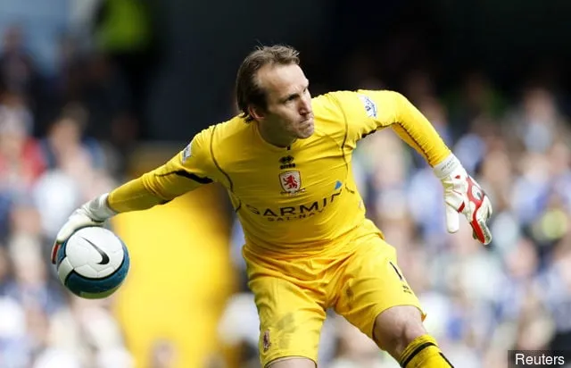 Mark Schwarzer - Middlesbrough' title='Socceroosin parhaat: Kaikkien aikojen paras Australian joukkue
