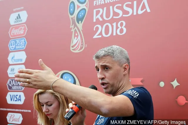 Argentina' title='Hernan Crespo reagerer på Leeds-boss Marcelo Bielsas undskyldning med langhåret Twitter-besked