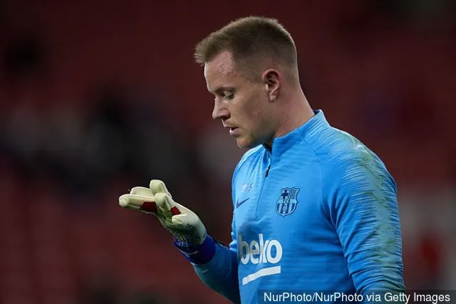 ter Stegen aus Barcelona beim Aufwärmen vor der 23. Woche der La Liga zwischen Athletic Club und dem FC Barcelona im San-Mames-Stadion am 10. Februar 2019 in Bilbao, Spanien.' title='Die derzeit 7 besten Torhüter im Weltfußball