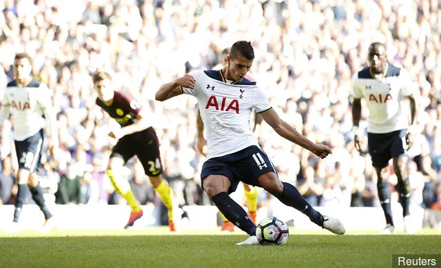 Tottenham' title='Erik Lamela admite que ahora sería difícil regresar a River Plate porque está feliz en el Tottenham Hotspur