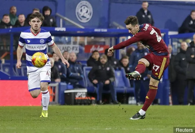 Tom Lawrence aus Ipswich Town schießt sein erstes Tor' title='Leicester City würde es bereuen, Tom Lawrence an den East Midland-Nachbarn Derby County verloren zu haben