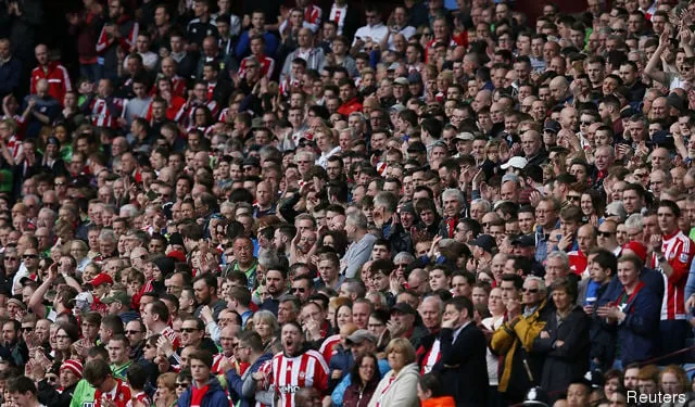 Les supporters de Southampton' title='Sept stars de la Premier League dont vous ne connaissez peut-être pas la nationalité, dont Victor Wanyama