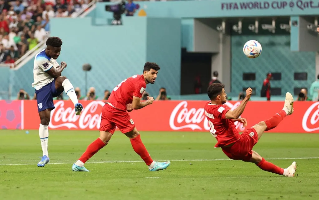 England mot IR Iran: Gruppe B - FIFA World Cup Qatar 2022' title='Bukayo Saka Bellingham i Englands 5 yngste VM-målscorere