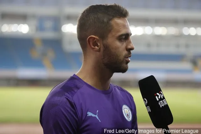 Bernardo Silva fra Manchester City bliver interviewet efter ankomsten til Premier League Asia Cup den 16. juli 2019 i Shanghai Kina.(Foto af Fred Lee' title='7 mest komplette fodboldspillere lige nu