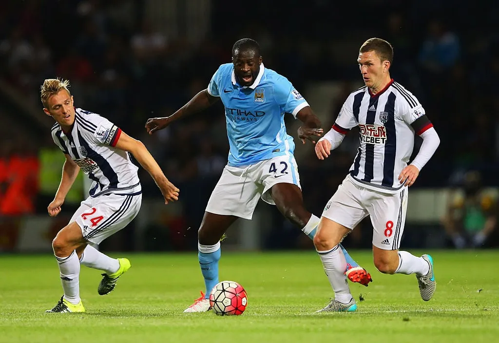 West Bromwich Albion - Manchester City - Premier League' title='Manchester City XI sobre el debut de Raheem Sterling en 2015: ¿dónde están ahora?