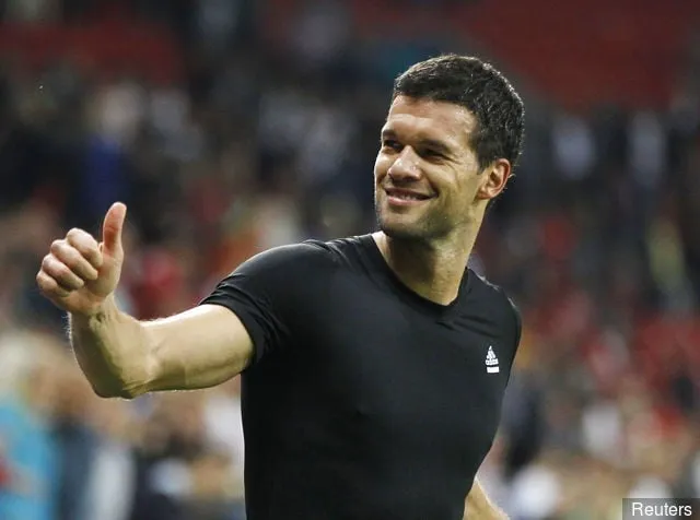 Michael Ballack' title='Németország minden idők válogatottja és XI. helye a Nemzetközi Legendák Világkupán