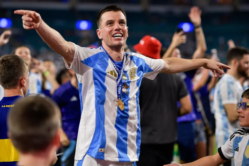 Джэймс Мэдысан адпраўляе паведамленне з двух слоў Джавані Ло Сельса, калі яго таварыш па камандзе 'Тотэнхэм Хотспур' выйграе Кубак Амерыкі