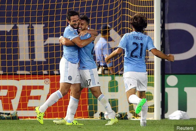 Kuvan toimittaa Action Images' title='Viikon MLS-tiimi: Frank Lampard ja Mike Grella pääosissa Big Applessa