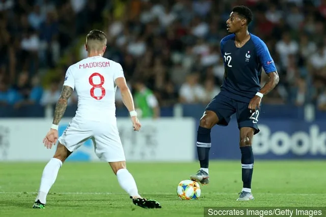 Arsenal-fans reagerar på Twitter på Jeff Reine-Adelaides Frankrikes prestation under 21 år