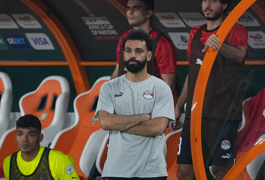 Egypti v Ghana - TotalEnergies CAF Africa Cup of Nations' title='Mohamed Salah kohtaa valtavan vastareaktion Egyptistä 'järkyttävästä' Liverpoolin päätöksestä