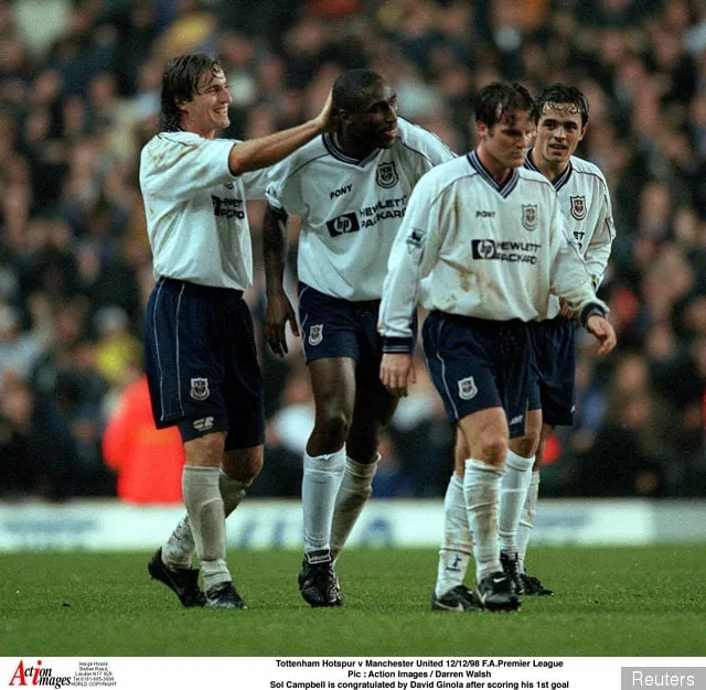 Sol Campbell Spurs' title='Tänä päivänä 2001: Sol Campbell liittyy Arsenaliin