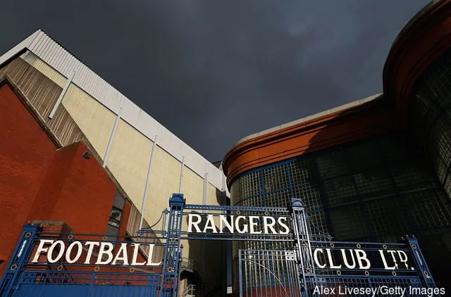 2014年10月11日、スコットランド・グラスゴーのアイブロックス・スタジアムで行われたEURO2016予選のスコットランド対ジョージア戦を前に撮影されたアイブロックス・スタジアムの全景。' title='アリー・マッコイストのレンジャーズとの最近の5つの契約: 彼らは今どこにいますか?
