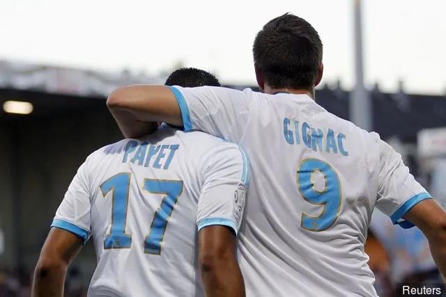 마르세유의 디미트리 파예(Dimitri Payet)와 앙드레 피에르 지냐크(Andre-Pierre Gignac)' title='유럽 ​​이외의 지역에서 활약하는 최고의 축구선수 7인