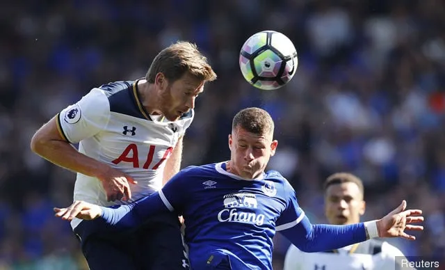 Everton' title='Premier League-lag rankade efter höjd; med West Brom