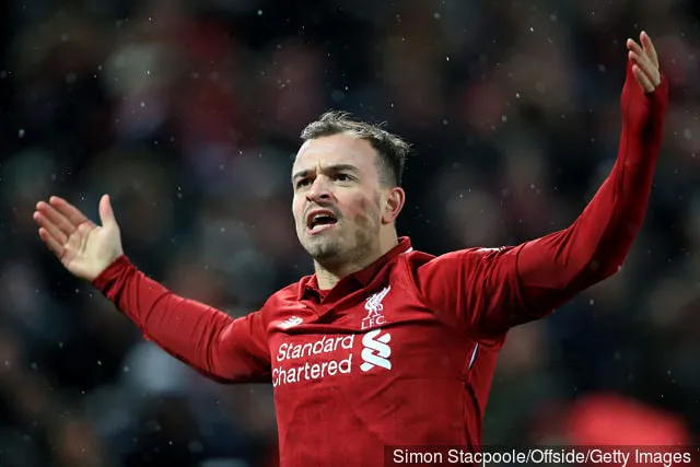 Fans van Liverpool reageren op Twitter op de terugtrekking van Xherdan Shaqiri uit de Zwitserse selectie
