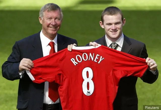 El nuevo fichaje del Manchester United, Wayne Rooney' title='El mejor once de todos los tiempos dirigido por Sir Alex Ferguson