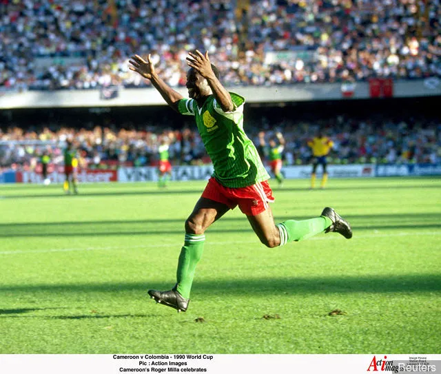 Roger Milla en Italia' title='La mejor plantilla de todos los tiempos de la selección nacional de Camerún