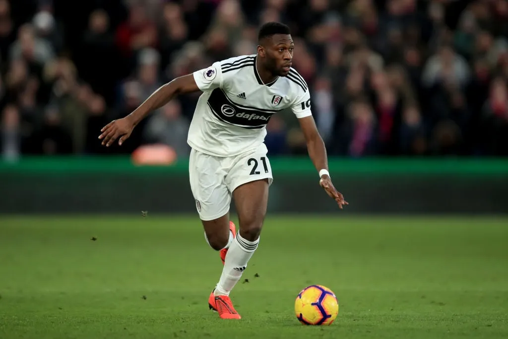 Crystal Palace tegen Fulham FC - Premier League' title='Spelers die voor Fulham en Manchester United hebben gespeeld te midden van Andreas Pereira-links