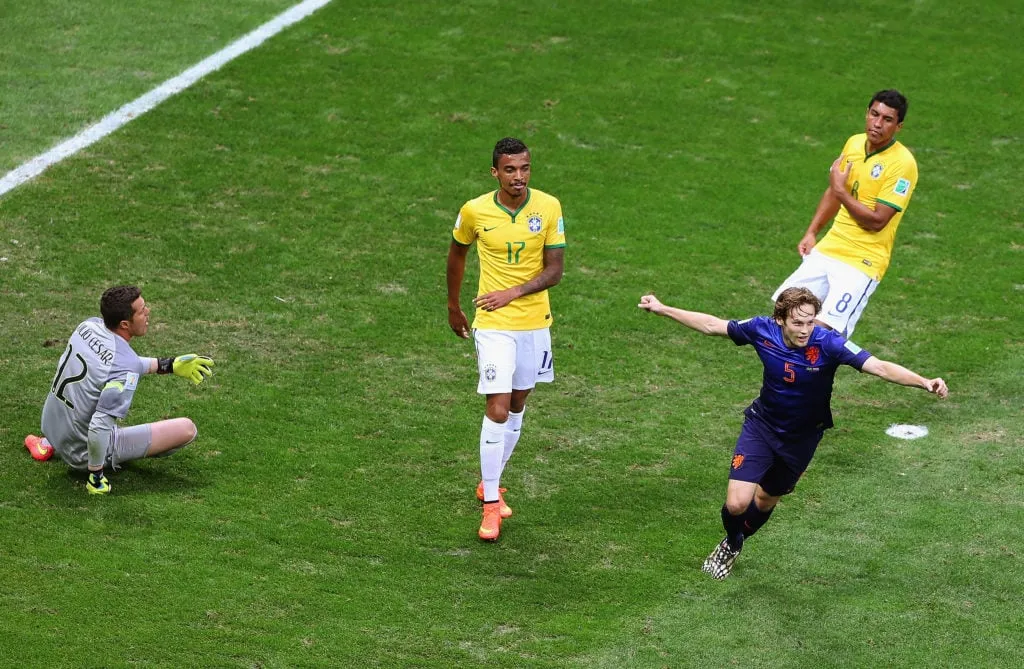 Brazília – Hollandia: 3. hely rájátszás – 2014-es labdarúgó-világbajnokság, Brazília' title='Messi James Rodriguez a 2014-es világbajnokság legjobb csapata a bajnokságban