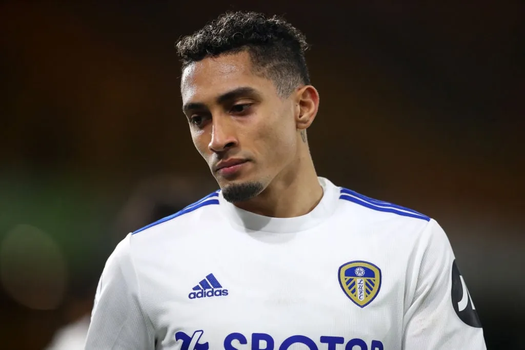 Рафінья з Лідс Юнайтэд.' title='«Яны мае браты»: Рафінья кажа, што будзе «вечна ўдзячны» двум сваім таварышам па камандзе Лідс