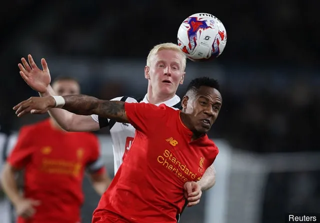 더비' title='윌 휴즈의 퇴장에 대한 더비 카운티 팬들의 트위터 반응