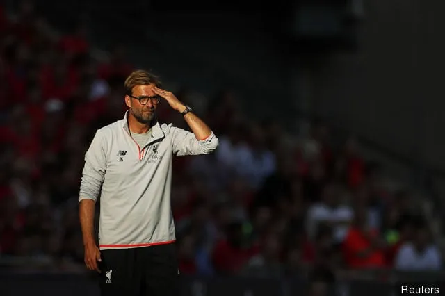 Jürgen Klopp, entrenador del Liverpool' title='Jurgen Klopp dice que Lazar Markovic dejará el Liverpool este verano
