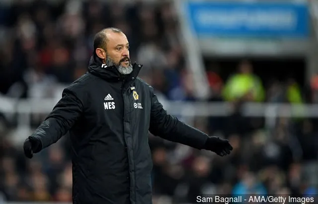 Nuno spyrito Santo De hoofdtrainer' title='Diogo Jota moet mogelijk van positie veranderen als Shoya Nakajima zich bij Wolves voegt