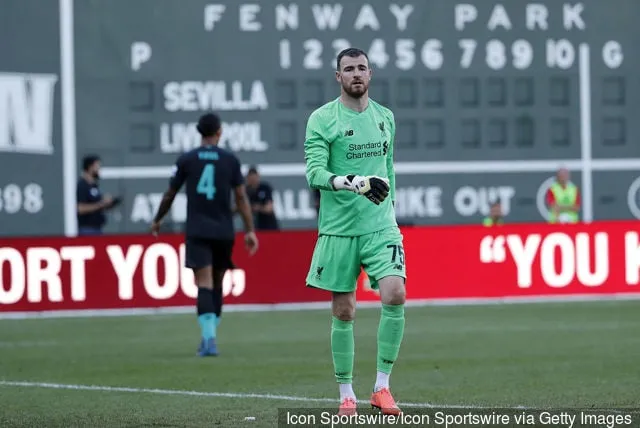 Andy Lonergan fornøyd med Liverpool-treningen