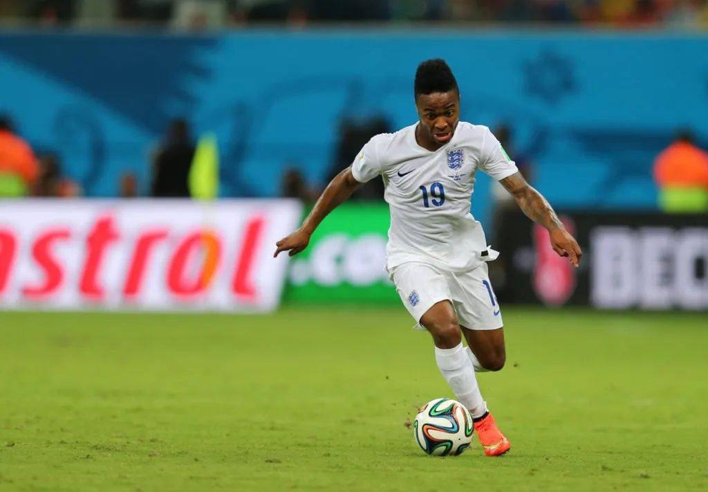 Jalkapallo: Jalkapallon MM-kisat 2014 - Lohko D - Englanti – Italia' title='Raheem Sterling Divock Origi 8 nuorimman pelaajan joukossa vuoden 2014 MM-kisoissa