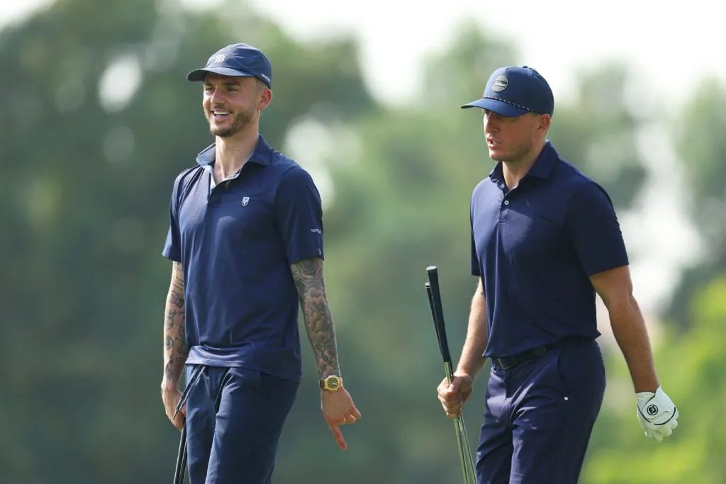 DP ワールドツアーチャンピオンシップ 2024 - プレビュー' title='マディソン招待状とは何ですか?トッテナムのスター、ジェームズ・マディソンのゴルフトーナメントにはスター選手がちりばめられている