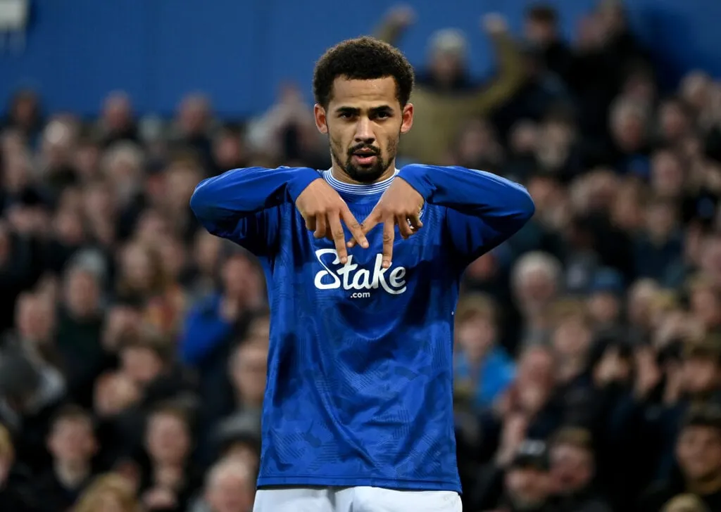 Everton FC tegen Leicester City FC - Premier League' title='Vijf Premier League-spelers om in het seizoen 2025/2026 nauwlettend in de gaten te houden