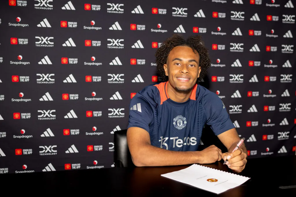Manchester United maakt nieuwe aanwinst Joshua Zirkzee bekend' title='Vijf Premier League-spelers om in het seizoen 2025/2026 nauwlettend in de gaten te houden