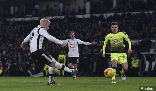 Derby County' title='Derby wird das Premier-League-Ziel Will Hughes verlieren, wenn sie nicht aufsteigen