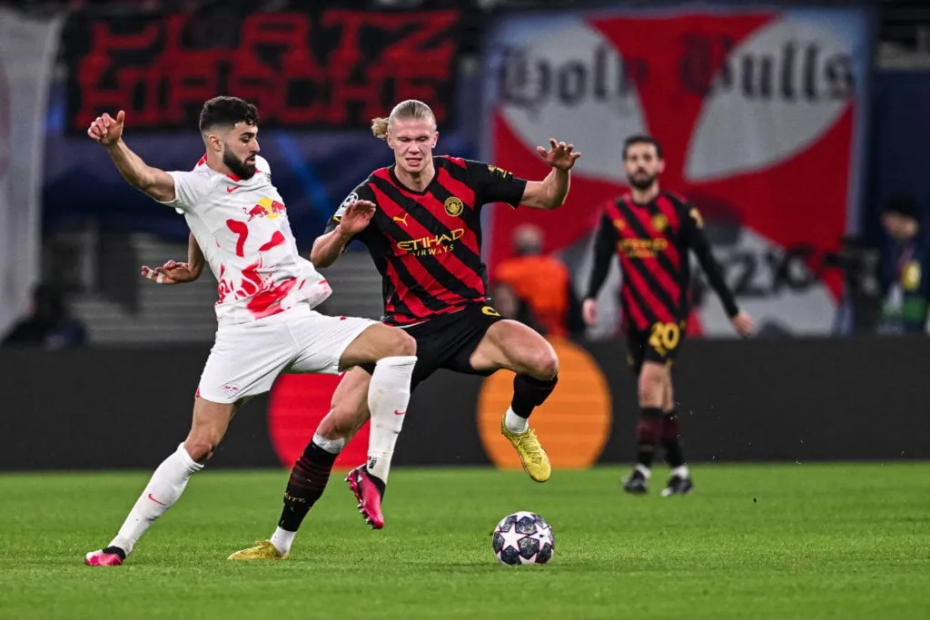 RB Leipzig – Manchester City: 16. forduló – UEFA Bajnokok Ligája' title='Josko Gvardiol kizárja, hogy a nyáron világrekordot jelentő 90 millió fontot érő Manchester City átköltözzön