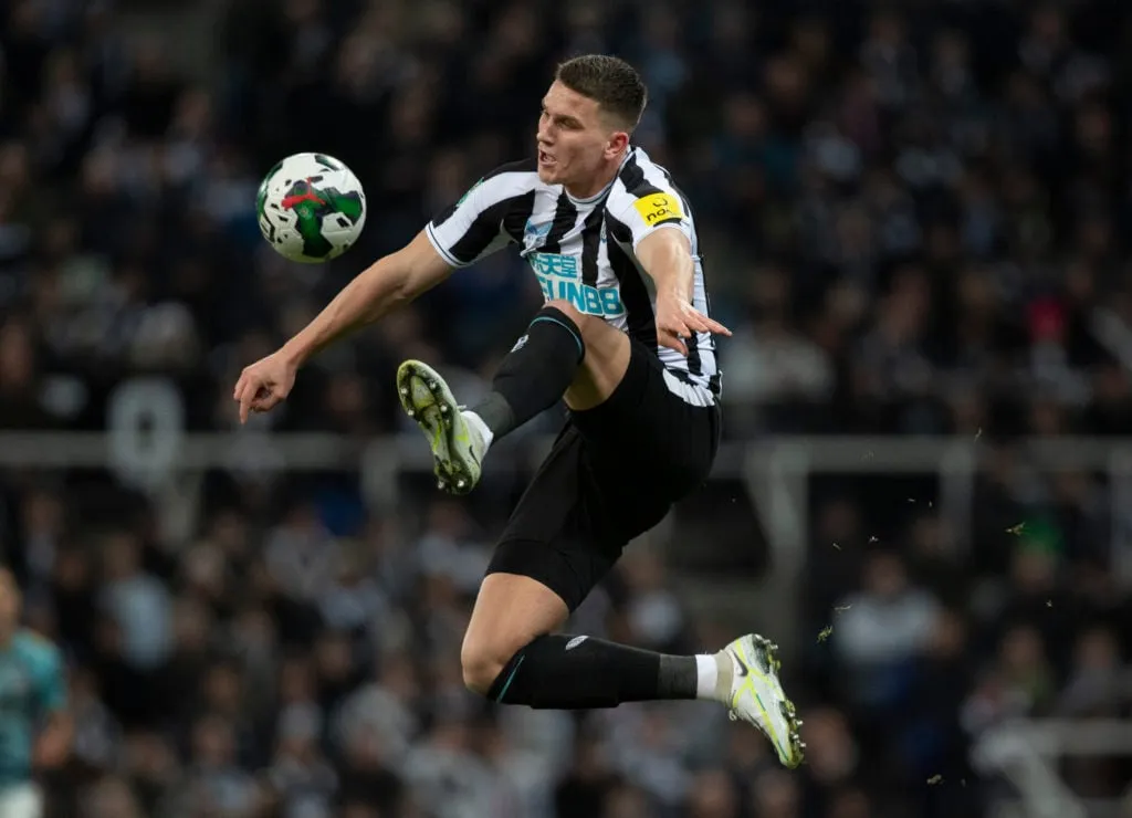 Newcastle United V SOMPTON - Carabao cup semifinal 2:a etappen' title='Agenten medger att Sven Botman-stjärnan valde Newcastle United framför en gigantisk europeisk klubb
