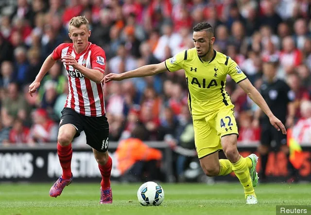 Southampton' title='Rapporto: Nabil Bentaleb si avvicina alla conclusione dell'accordo per l'uscita degli Spurs mentre lo Schalke fa un'offerta nuova e migliorata