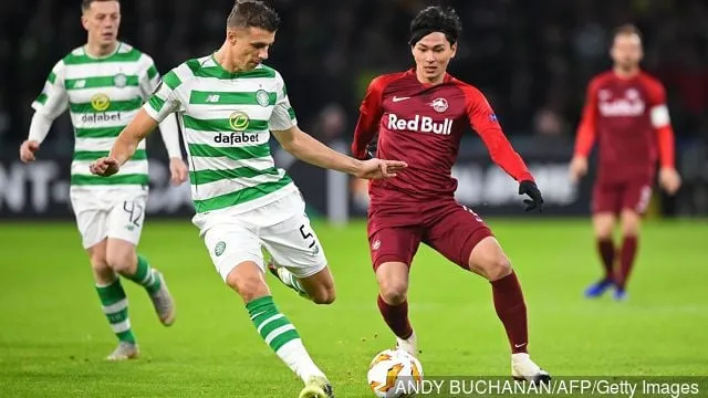 celtique' title='Takumi Minamino, la cible de Liverpool, a été surnommé le « Neymar japonais »