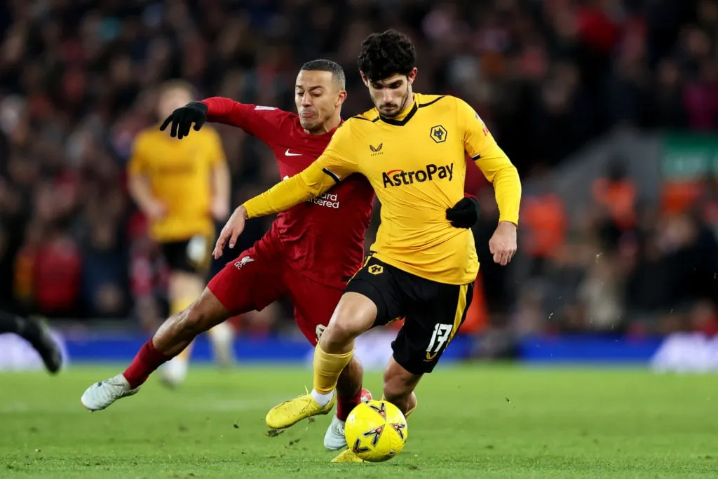 Liverpool contre Wolverhampton Wanderers : troisième tour de l'Emirates FA Cup' title='Goncalo Guedes qualifié d''extraordinaire' après avoir quitté les Wolves pour Benfica
